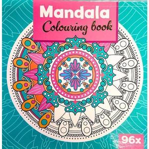 Mandala de Colorat Verde imagine