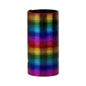 Joc arc curcubeu Magic, spirala Slinky, multicolor, 7 x 15 cm imagine