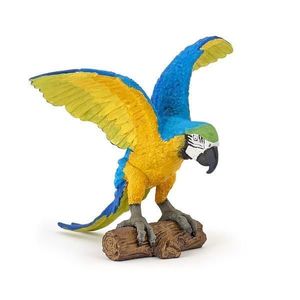 Figurina Papo - Papagal Ara albastru imagine