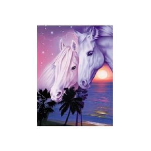 Puzzle 1000 piese, Gilda Belin - Cai indragostiti imagine