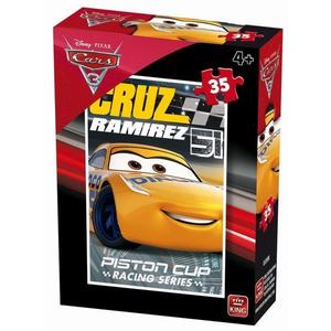 Puzzle 35 piese, Disney Cars 3, Modelul 2 imagine