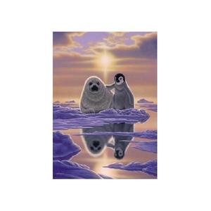 Puzzle Schimmel, 1000 piese, Pinguin si Foca imagine