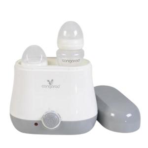 Incalzitor si sterilizator electric pentru biberoane 3in1 BabyDuo Grey imagine