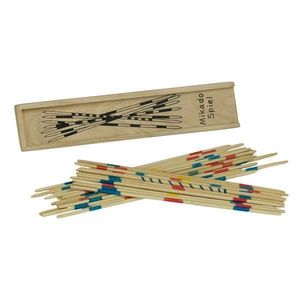 Joc Marocco / Mikado, cutie lemn, negru, instructiuni in limba romana imagine
