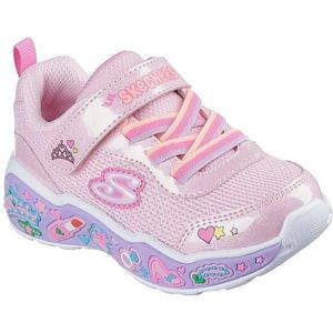 Pantofi sport copii Skechers Play Scene - Fun Squ 303158N-LPMT, 25, Roz imagine