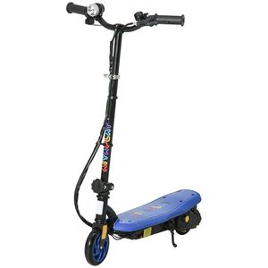 HOMCOM Trotinetă electrică 120 W pliabilă pentru copil 7-14 ani 12 km/h max. autonomie 10 km max. bleu | Aosom Romania imagine