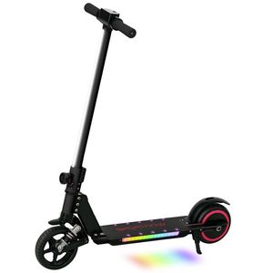 SPORTNOW Trotinetă electrică pentru copii 6-14 ani scooter electric pliabil pentru copii viteză maximă 14 km/h aluminiu negru | Aosom Romania imagine