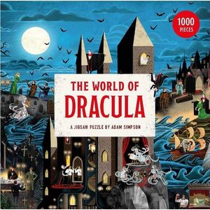 Puzzle 1000 piese - The World of Dracula | Laurence King Publishing imagine