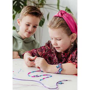 Set creativ - Lilo si Stitch - Bratari cu pandantive | Totum imagine