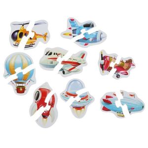 Puzzle 8 in 1 - Transport Aerian | Cubika imagine
