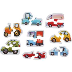Puzzle 8 in 1 - Masinute | Cubika imagine