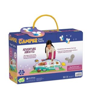 Puzzle de podea - Camper, 45 piese | Peaceable Kingdom imagine