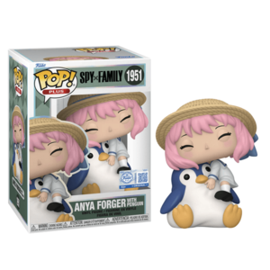 Figurina - Pop! Plus - Spy x Family: Anya Forger with Penguin | Funko imagine