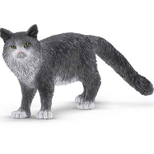 Figurina - Farm World - Pisica Maine Coon | Schleich imagine