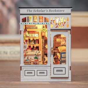 Puzzle 3D 168 piese - Cotor de carte - The Scholar's Bookstore | Cutebee imagine