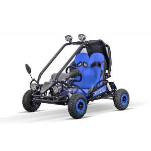 Buggy electric pentru 2 copii NITRO Gokart Hunt 650W 36V 20Ah, culoare albastra imagine