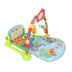 Saltea de activitati, 77 x 52 cm, Lorelli Piano Gym, Blue imagine