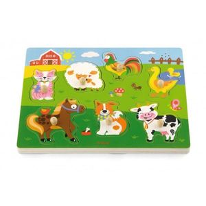 Puzzle Viga, cu sunete, Animale imagine