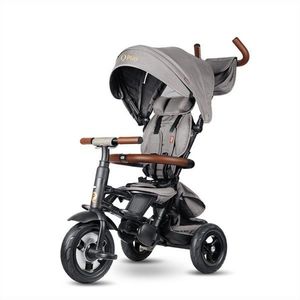 Tricicleta pliabila, Qplay Rito Deluxe, Gri imagine