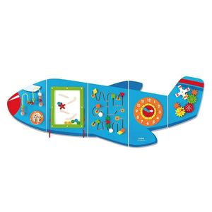 Jucarie de perete, Viga, Avion 180 cm imagine