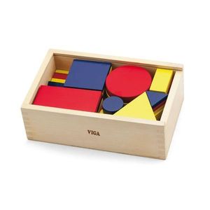 Blocuri logice Viga, Figuri geometrice imagine