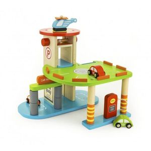 Set statie de benzina cu parcare lift si heliport, Viga imagine