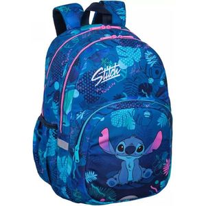 Ghiozdan cu 3 compartimente, Coolpack, Disney Stitch, Blue imagine