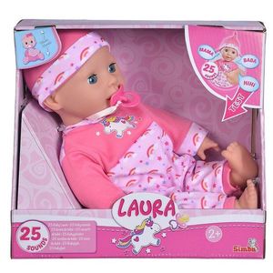 Papusa Laura cu 25 de sunete, Simba, 38 cm imagine