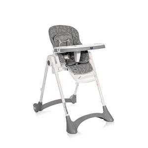 Scaun de masa reglabil, Lorelli, Campanella, 6-36 luni, Grey Candy imagine