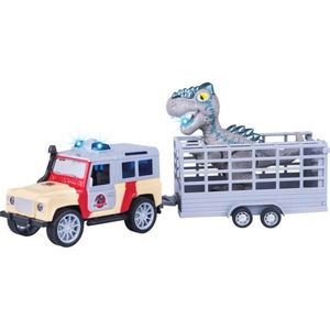 Transportator cu remorca si dinozaur, Crazoo, 1: 20 imagine