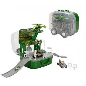 Set de joaca cu vehicule, Maxx Wheels, Car Park, Military Base imagine