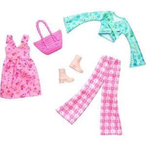 Set de haine si accesorii pentru papusi, Barbie, HRH43 imagine