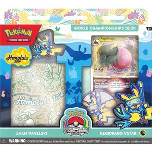 Set carti de joc in cutie, Pokemon TCG, World Championships Deck imagine