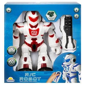 Robot cu telecomanda, lumini si sunete, Sunman, Rosu imagine