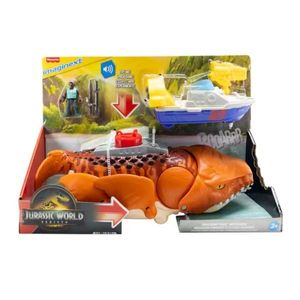 Set de joaca cu figurina articulata, Jurassic World Renaissance, Mosaurus, JFR23 imagine