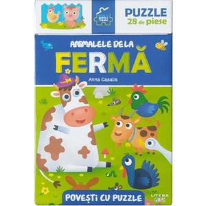 Povesti cu puzzle, Animale de la ferma imagine