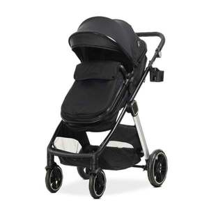 Carucior set 3 in 1, Lorelli Aspen, pana la 22 kg, Black imagine