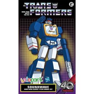 Figurina Transformers One, AMK Mini Series, Soundwave, 11 cm imagine
