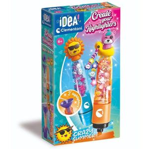 Set de creatie, Clementoni Idea, Marker cu decoratiuni, Crazy Summer imagine