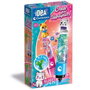 Set de creatie Clementoni Idea, Marker cu decoratiuni, Sweet Pets imagine