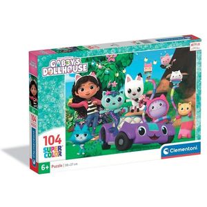 Puzzle Clementoni, Gabbys Dollhouse, 104 piese imagine
