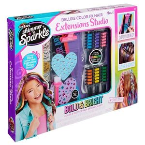 Set extensii de par, Cra-Z-Art, Color FX Hair Extensions Studio imagine