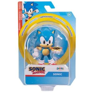 Figurina articulata, Sonic the Hedgehog, W19, Sonic, 6 cm imagine