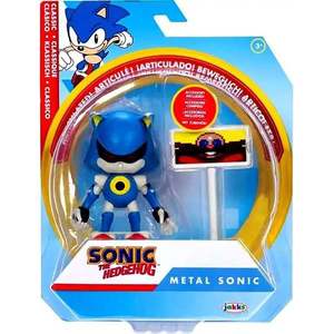 Figurina articulata cu accesoriu, Sonic the Hedgehog, Metal Sonic, 10 cm imagine