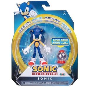 Figurina articulata cu accesoriu, Sonic the Hedgehog, Sonic, 10 cm, 2025 imagine