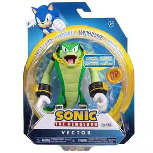 Figurina articulata cu accesoriu, Sonic the Hedgehog, Vector, 10 cm imagine