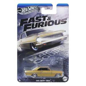 Masinuta Fast and Furious, Hot Wheels, 1966 Chevy Nova, JBY42 imagine