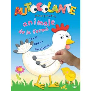 Animale de la ferma, Autocolante repozitionabile, reeditare imagine