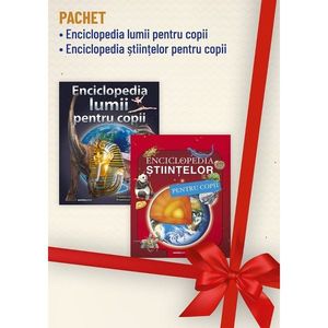Pachet Enciclopedia lumii pentru copii, Enciclopedia stiintelor pentru copii imagine