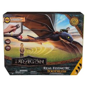 Figurina zburatoare cu radiocomanda, DreamWorks Dragons, Toothless, 6074369 imagine